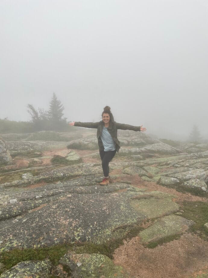 Gloomy Cadillac Mountain