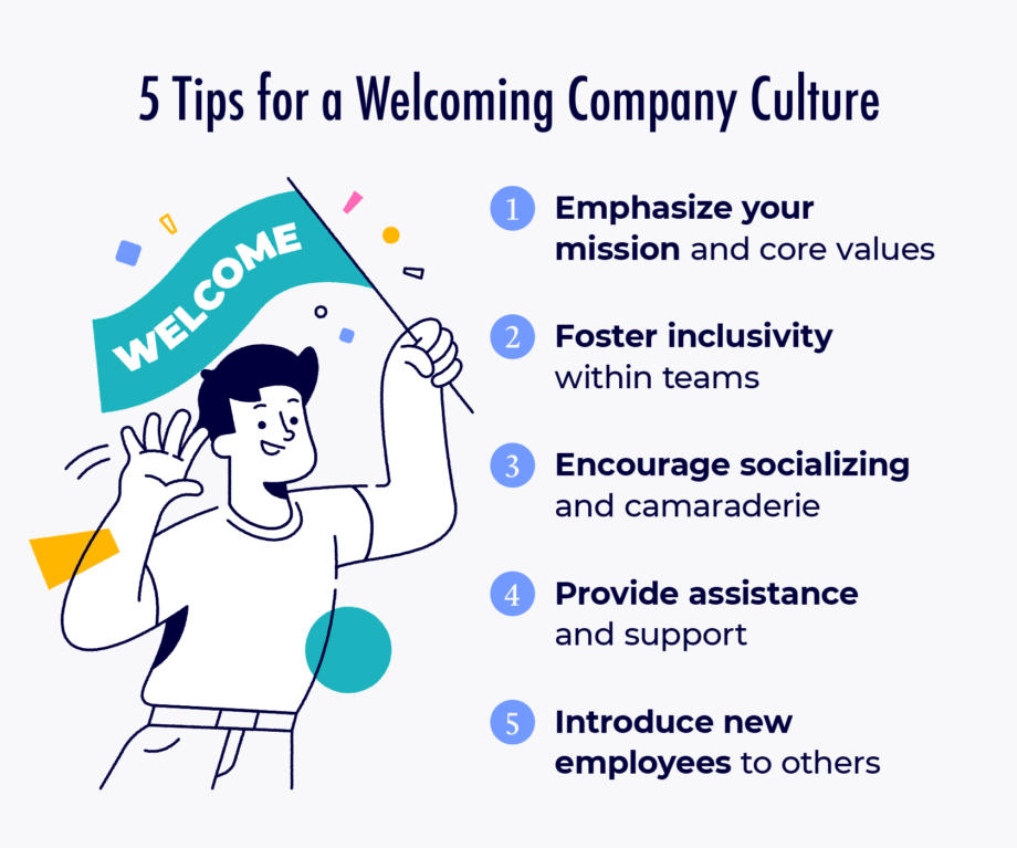 Employee Retention Strategies - 5 tips for a welcoming company culture